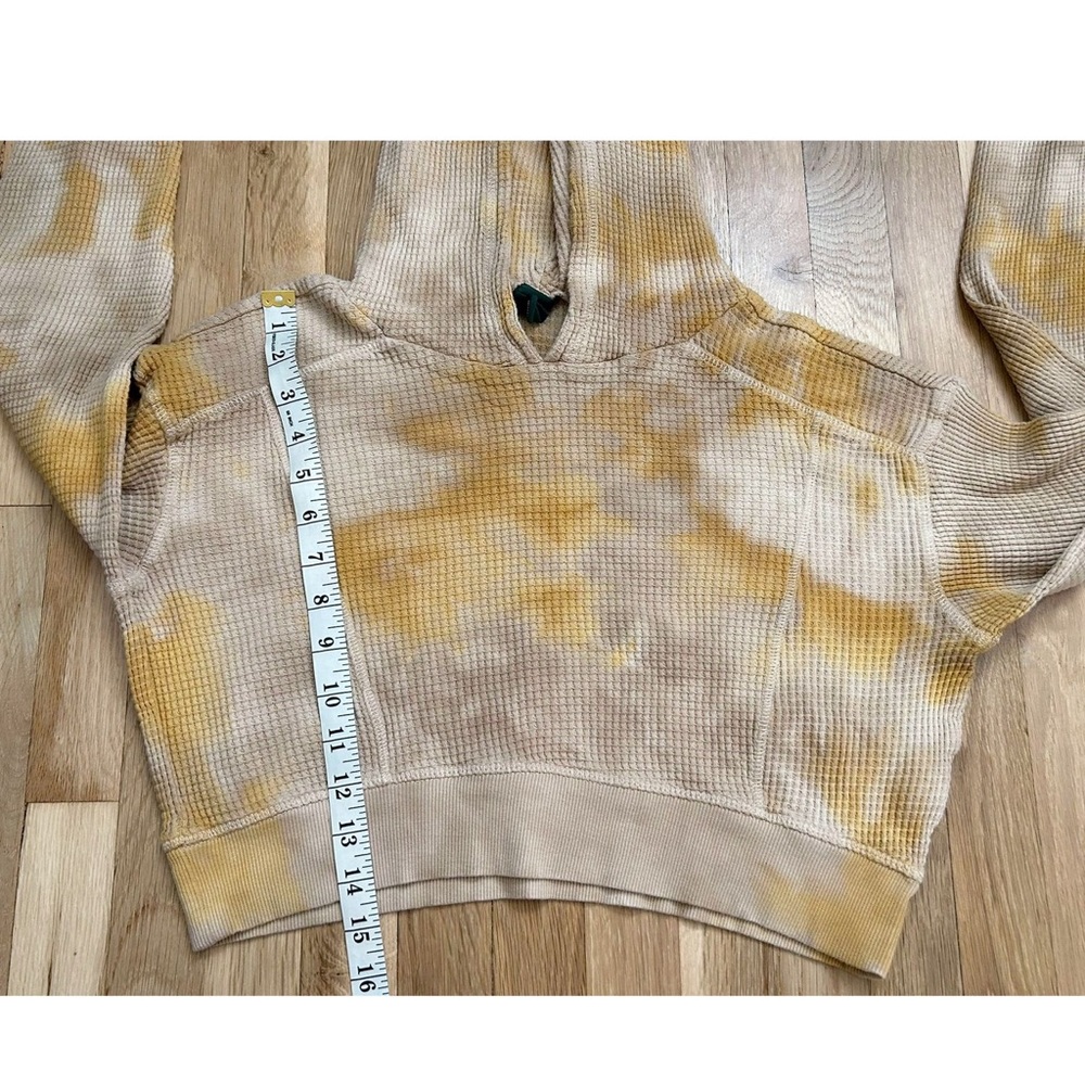 Wild Fable Waffle Knit Garment Dye Cropped Hoodie - Picture 12 of 16